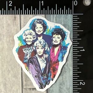 🌀10/$10🌀 Golden Girls Reusable Sticker Decal